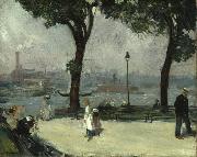 William Glackens East River Park china oil painting artist